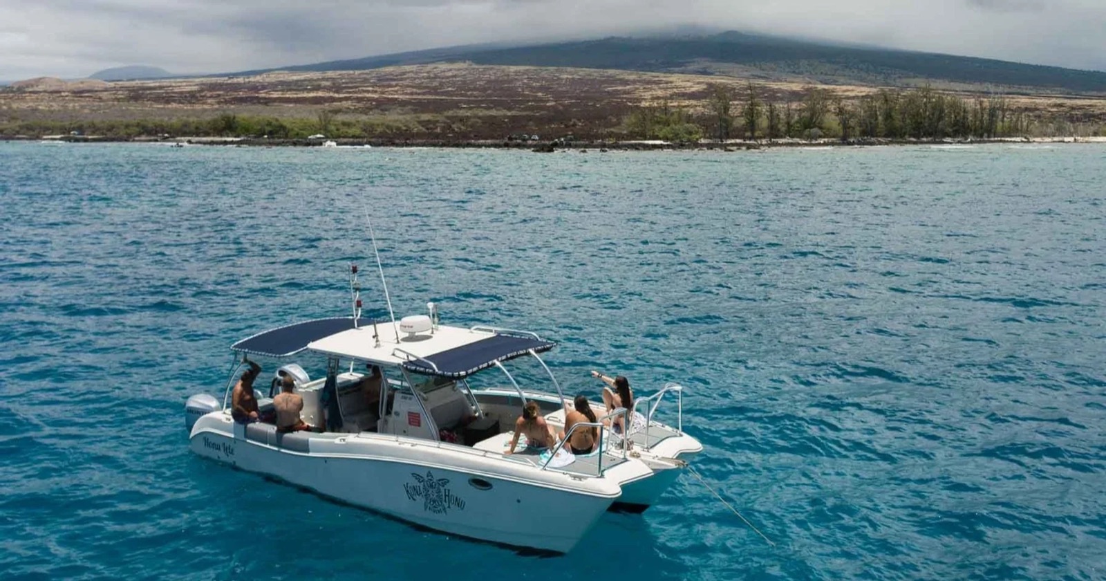 Dive and snorkel boat trip on the Kona coast